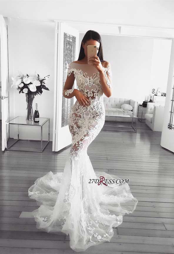 لباس عروس دانتل زیبا و جالب