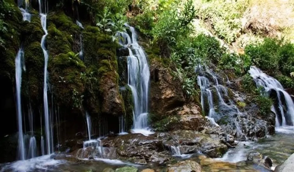 تصاویر آبشار هفت چشمه
