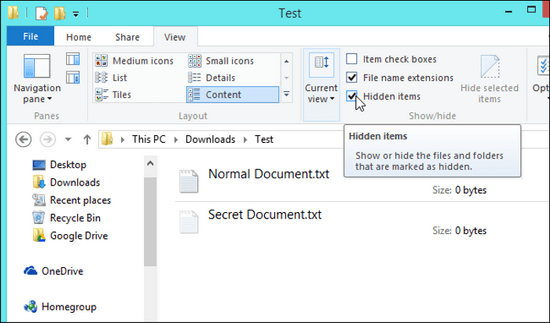مخفی کردن فایل‌ها و پوشه‌ها در سیستم عامل های مختلف