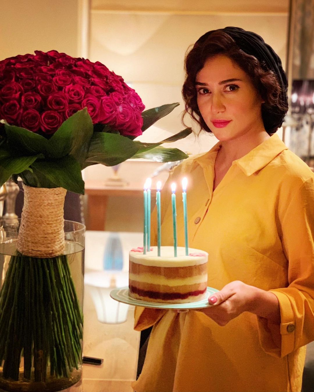 جشن تولد 36 سالگی پریناز ایزدیار 