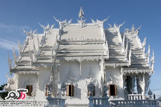 معبد زیبا و عجیب در تایلند