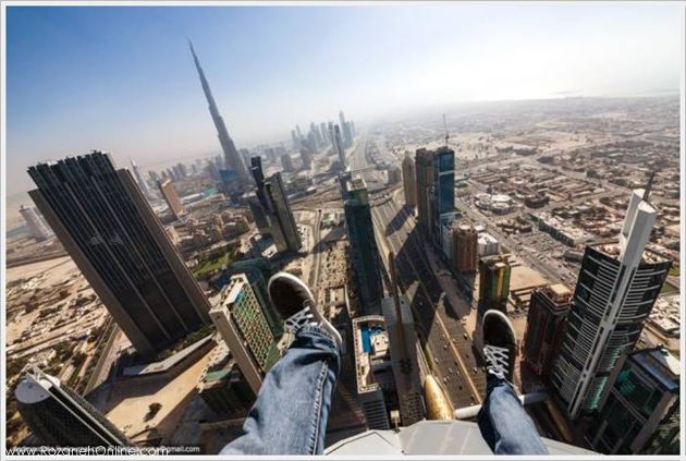 بر فراز برج های دبی