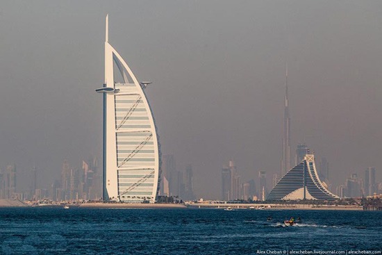 تصاویر تنها هتل هفت ستاره جهان برج الخلیفه دبی