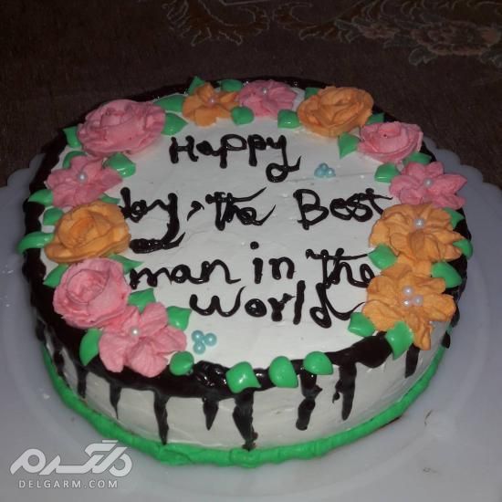تزیین کیک با خامه و شکلات - تزیین کیک با خامه و ژله - تزیین کیک با شکلات تخته ای
