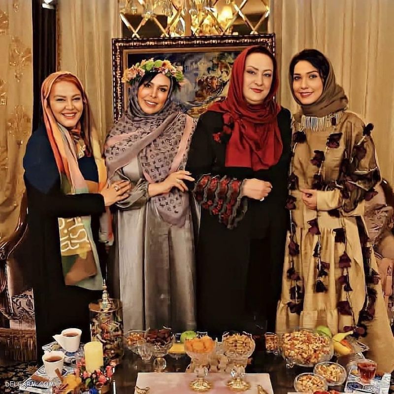 عکس های پشت صحنه ی شام ایرانی