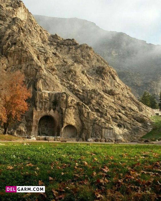 طاق بستان مجموعه ای از سنگ نوشته ها از جاذبه های گردشگری کرمانشاه