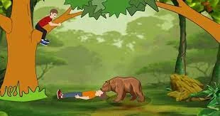 قصه کودکانه خرس و دو دوست