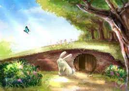 داستان کوتاه خرگوش سفید و خال خالی برای کودکان
