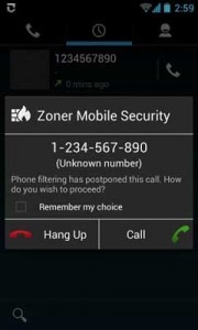 دانلود آنتی ویروس Zonar Mobile Security برای اندروید
