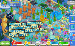 دانلود بازی امپراطوری ماهی ها Aqua City: Fish Empires برای اندروید