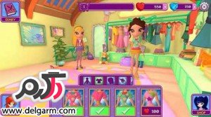 دانلود بازی خانه مد Winx Fairy School v1.0 + data برای اندروید