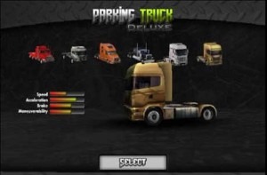 دانلود بازی شبیه سازی رانندگی با کامیون Parking Truck Deluxe برای اندروید