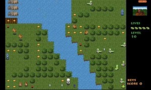 دانلود بازی قورباغه و سرزمین سحر آمیز The Frog Adventurer v1 برای اندروید