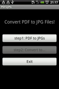 دانلود برنامه تبدیل فایل های پی دی اف به عکس PDF2JPG v1.4 برای اندروید