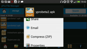 دانلود برنامه فایل منیجر حرفه ای File Explorer & Backup yPro برای اندروید