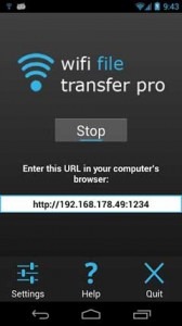 دانلود برنامه WiFi File Transfer Pro v1.0.9 برای اندروید