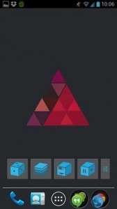 دانلود لایو والپیپر مثلثی Trianglism Live Wallpaper v1.01 برای اندروید