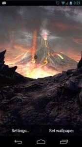 دانلود لایو والپیپر Volcano 3D Live Wallpaper برای اندروید