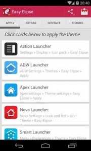 دانلود مجموعه آیکون Easy Elipse – icon pack برای اندروید