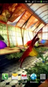 دانلود والپیپر سه بعدی گلخانه Magic Greenhouse 3D Pro lwp برای اندروید