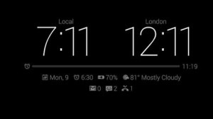 دانلود ویدجت ساعت Dock Clock Plus v3.5 برای اندروید