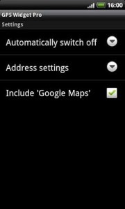 دانلود ویدجت موقعیت جغرافیایی GPS Widget Pro برای اندروید