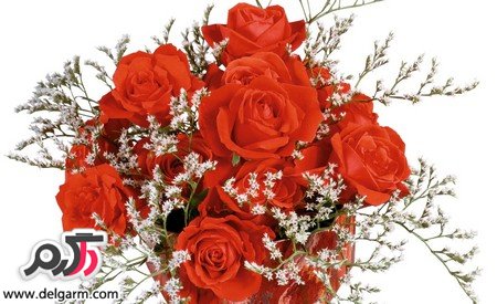 دسته گل عروس همراه با گل های زیبا
