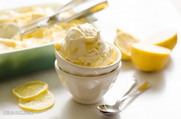 بستنی با لیمو/طرز تهیه بستنی با لیمو