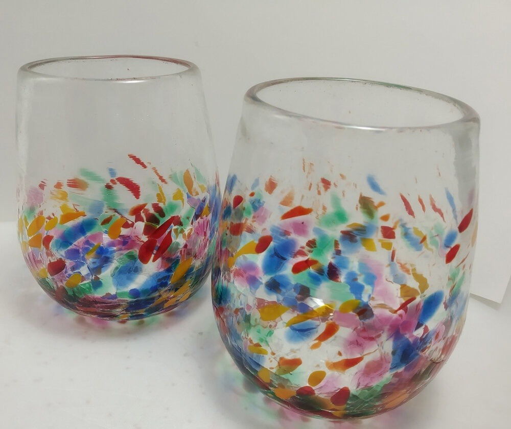 رنگ کردن شیشه با استفاده از رنگ اکریلیک 