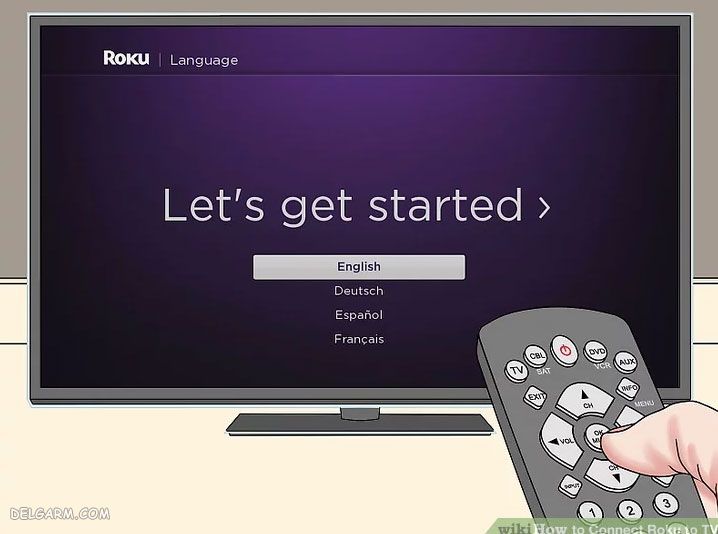 اتصال گوشی به تلویزیون با Roku