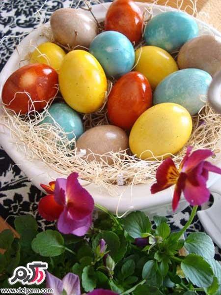 روش های مختلف برای رنگ کردن تخم مرغ هفت سین