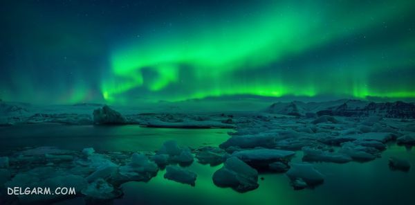 شفق های قطبی شمالی در ایسلند