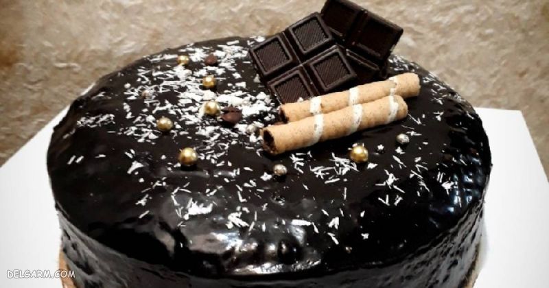 کیک با طعم شکلات