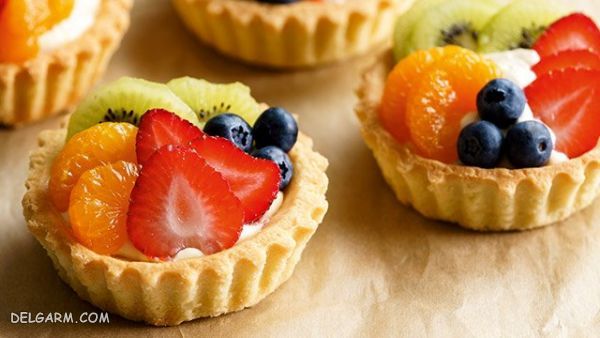 طرز تهیه تارت میوه خوشمزه با ۶ روش اصلی + عکس