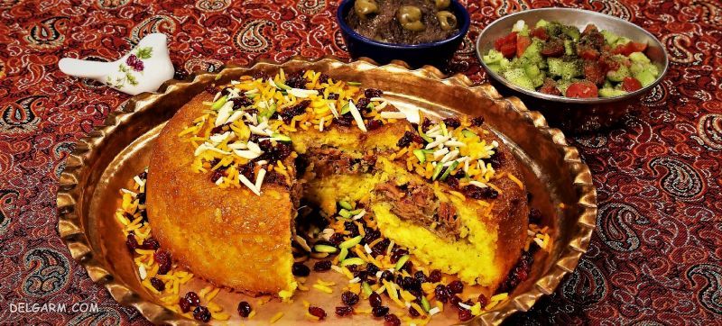 ظرز تهیه ته چین شیرازی