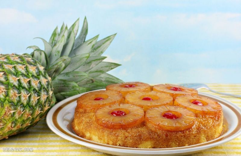 کیک آناناس وارونه را چطور درست کنیم