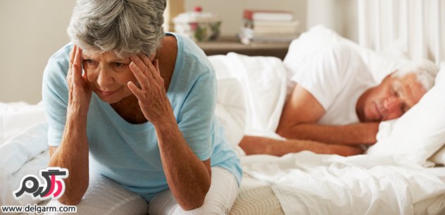 علت بی خوابی در زنان مسن