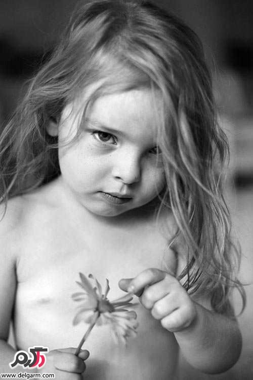 عکس های سیاه و سفید از کودکان