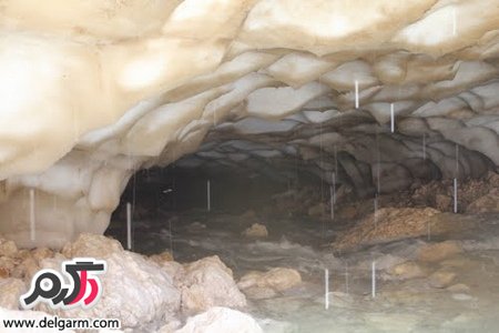غار یخی چما اعجاب‌ انگیزترین غار چهارمحال و بختیاری