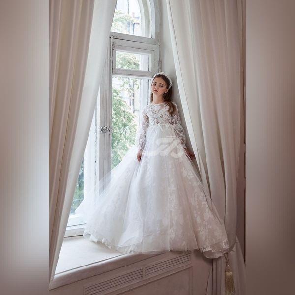 لباس عروس دخترانه 1401 | لباس عروس دخترانه کوتاه | لباس عروس دخترانه پفی