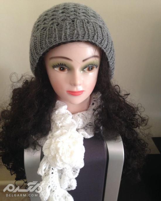 عکس هایی جدید از مدل کلاه بافتنی دخترانه مخصوص زمستان 97