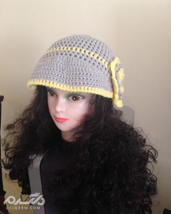 عکس از مدل کلاه بافتنی دخترانه جدید 