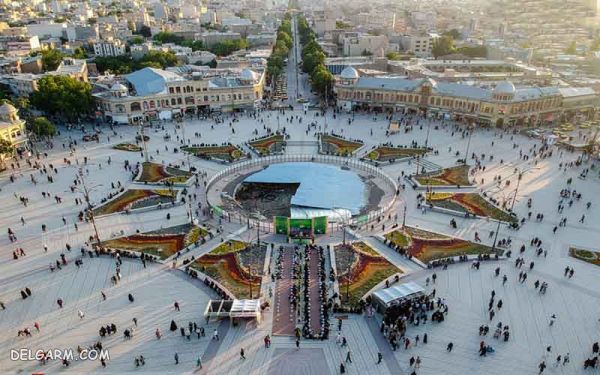 بازار بزرگ میدان امام خمینی همدان