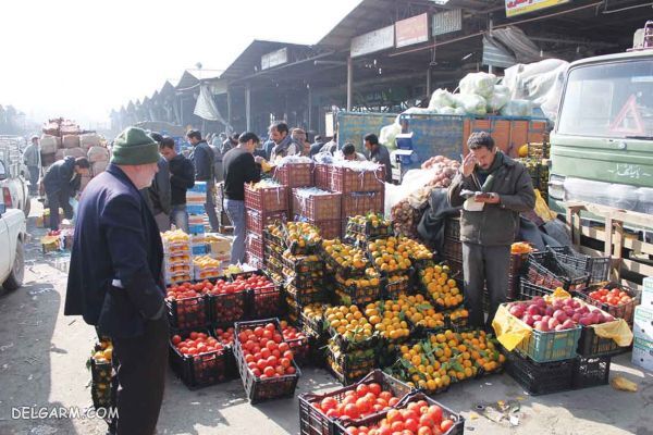 بازار میوه و تره بار همدان