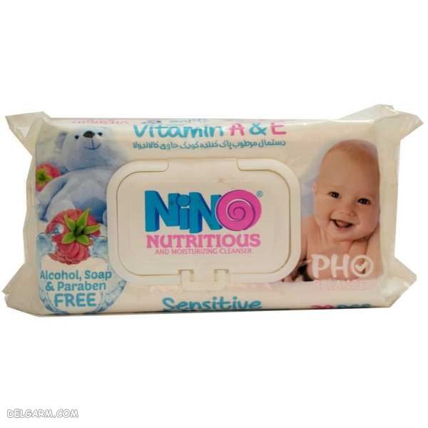 دستمال مرطوب کودک نینو