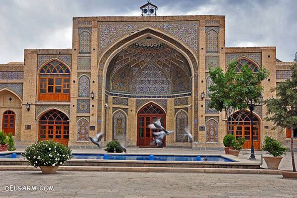 موقعیت جغرافیایی مسجد عماد الدوله کرمانشاه