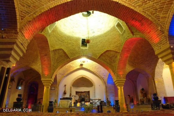 حمام تاریخی قلعه در همدان