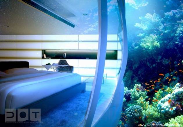 هتلی جدید در دبی با ۲۱ طبقه زیر آب!