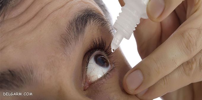 ریختن قطره در چشم بعد از عمل آب مروارید