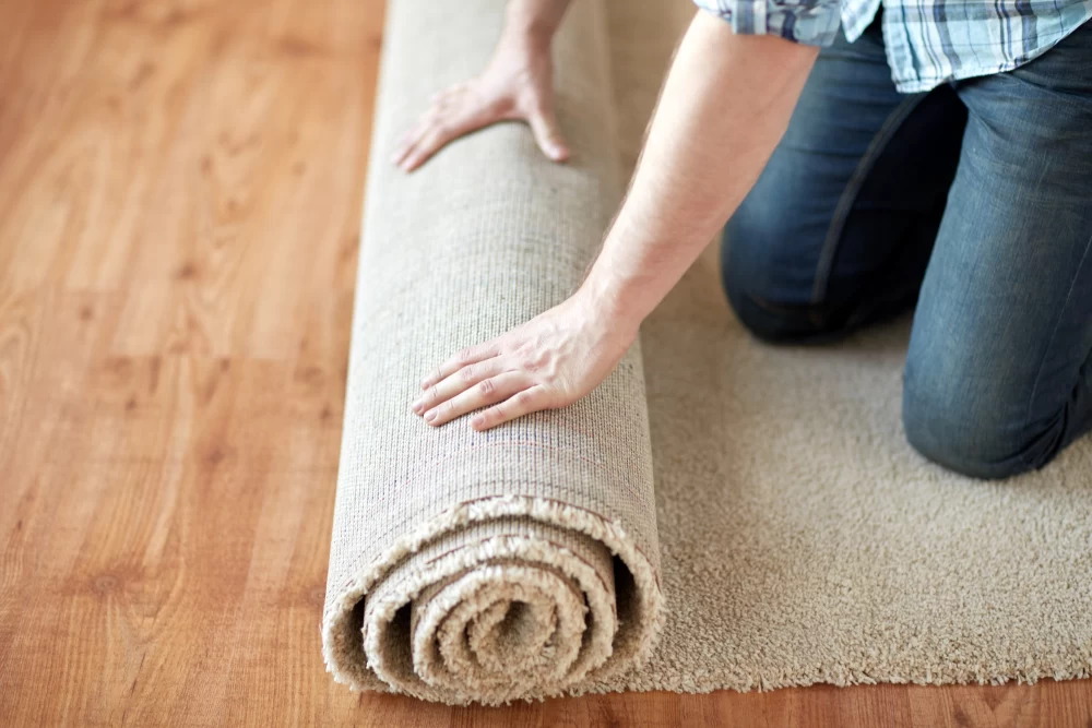 از بین بردن بوی فرش نو